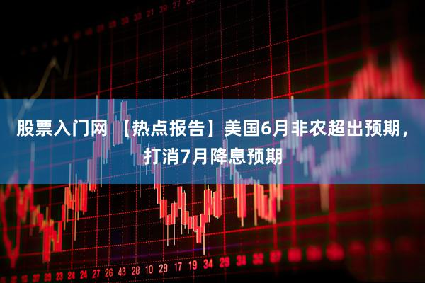 股票入门网 【热点报告】美国6月非农超出预期，打消7月降息预期
