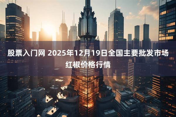 股票入门网 2025年12月19日全国主要批发市场红椒价格行情
